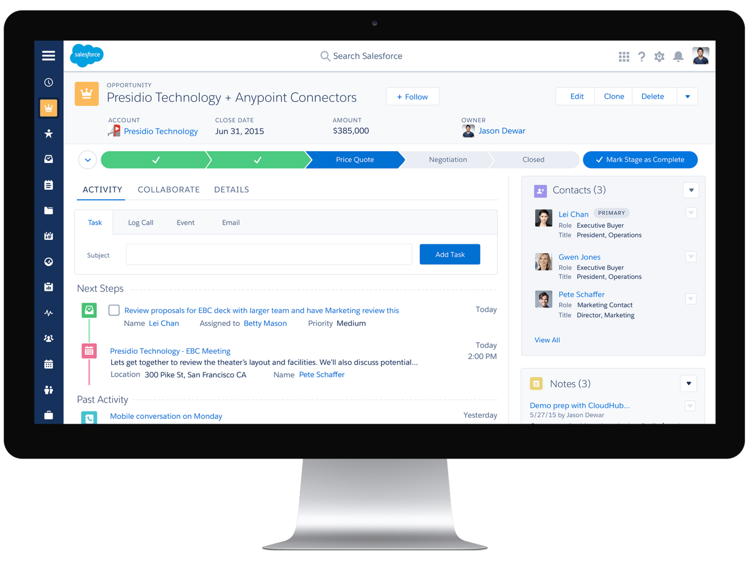 Salesforce Contact Center Live